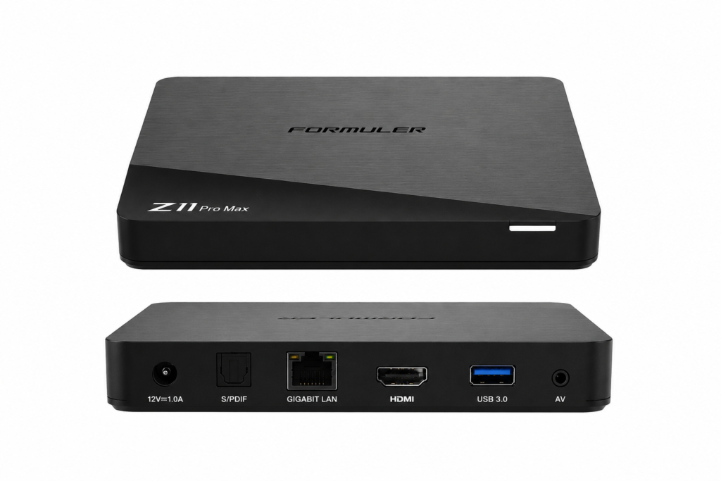 Formuler Z11 Pro Max IPTV Box with Android TV and 4K streaming support