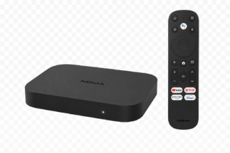 Nokia Streaming Box 8010 IPTV box with Android TV and 4K streaming support for IPTV Netherlands